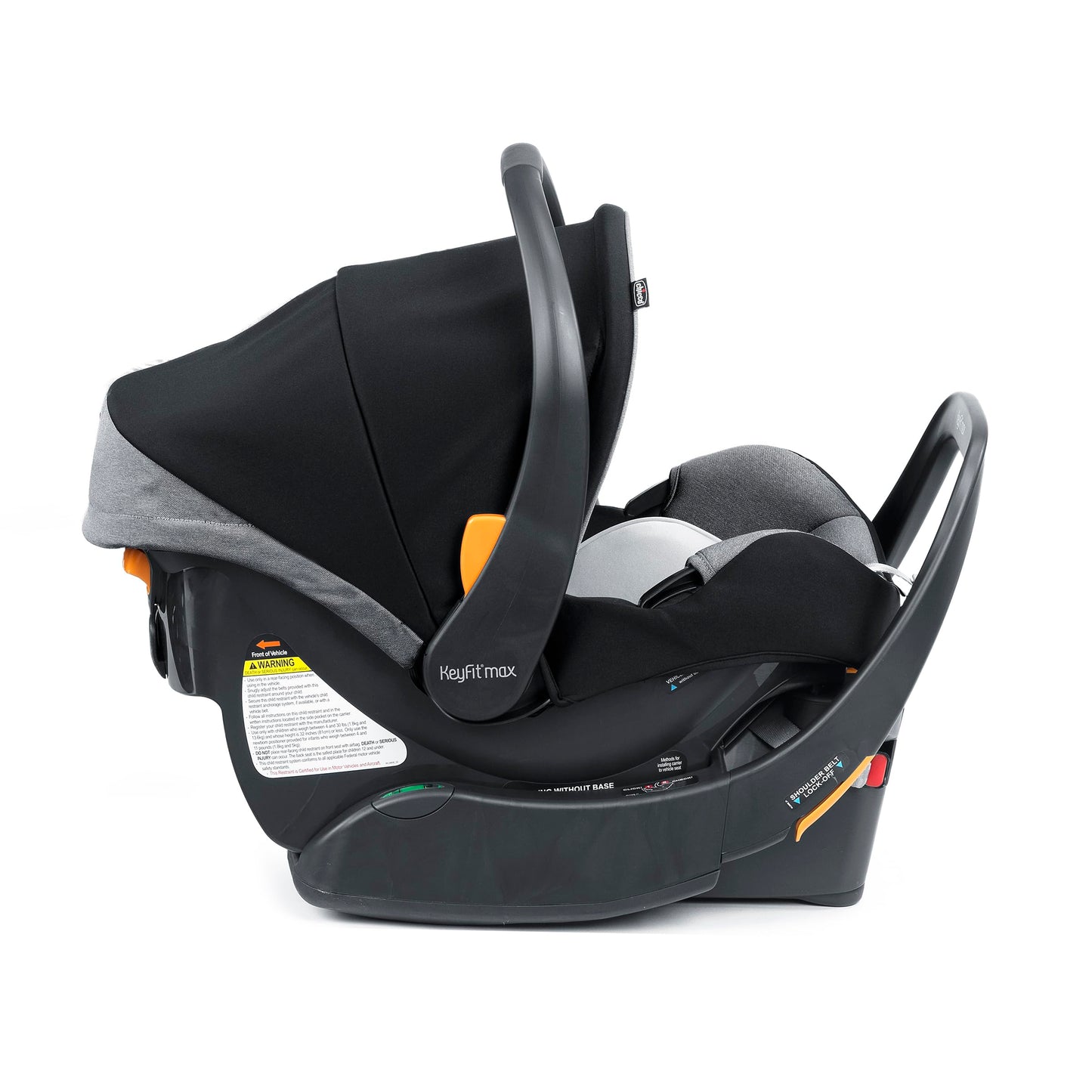 Chicco Corso LE ClearTex Modular Travel System, Corso LE Modular Stroller with KeyFit Max ClearTex Infant Car Seat and Base, Tidal/Blue