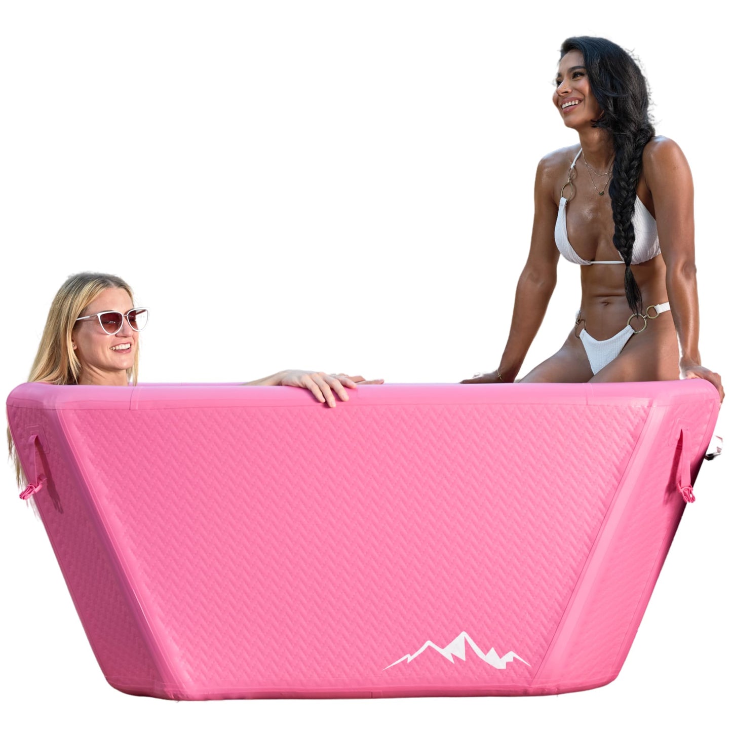 Endurance Cold Plunge 155 Gallon Ice Bath Tub Chiller Compatible Connections Inflatable, Durable, Portable, Insulated Design