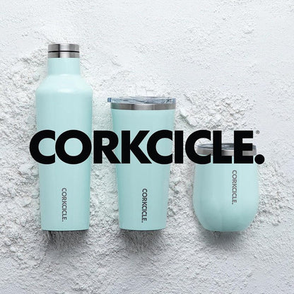 Corkcicle Classic Triple Insulated Coffee Mug with Lid, Neon Lights Kokomo, 24 oz – Stainless Steel Travel Tumbler Keeps Beverages Cold 9+hrs, Hot 3hrs – Cupholder Friendly Travel Coffee Tumbler