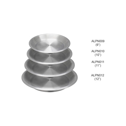 12" Aluminum Pie Pan, 1.0mm