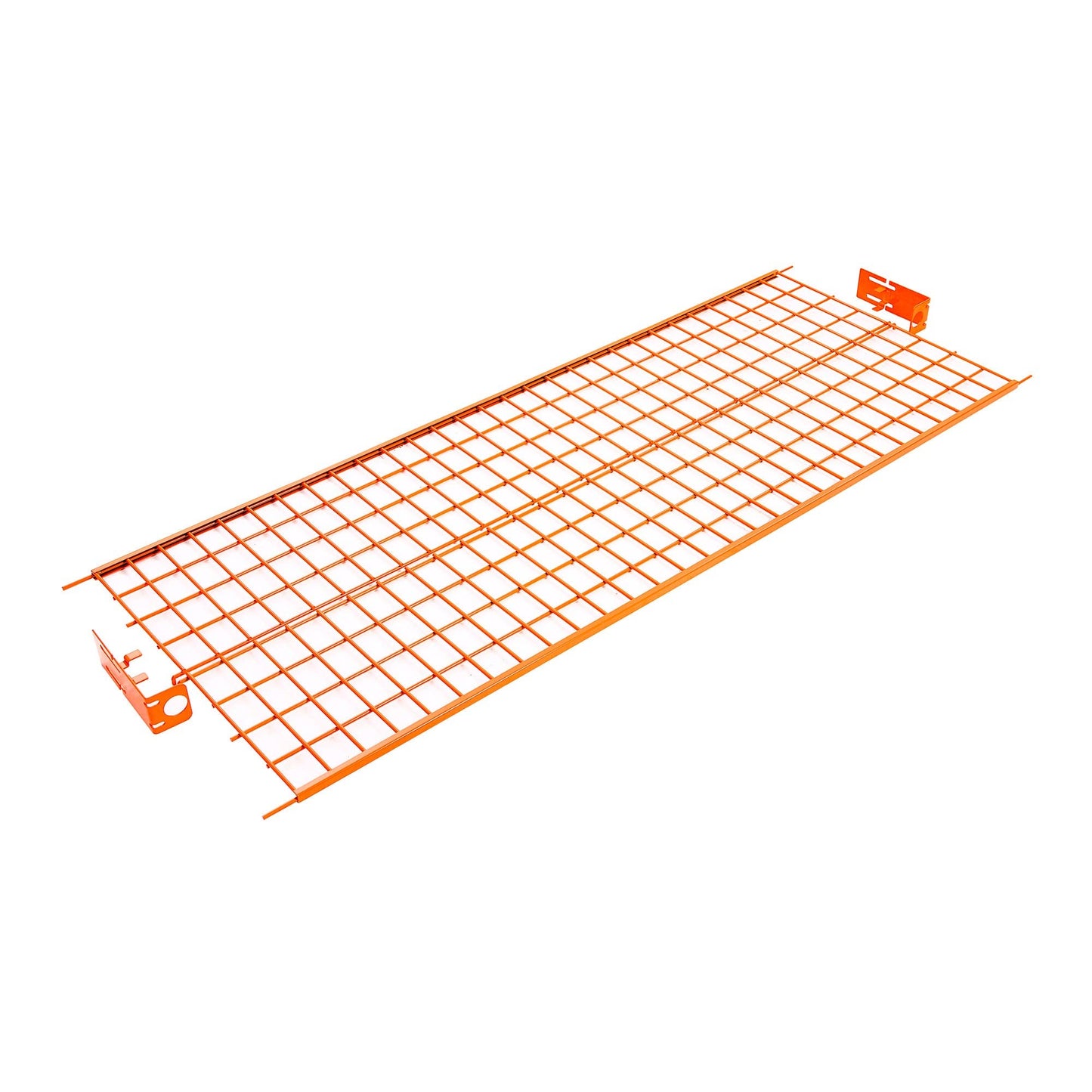 Econoco Commercial Garment Rack - Rolling Clothes Rack, Heavy Duty (Z Rack with Base Shelf, Orange)