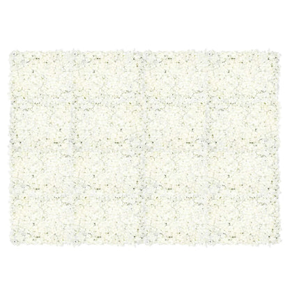 TYLPFH 20Pcs Artificial Flower Wall Decor Panel for Party Wedding Backdrop Garden