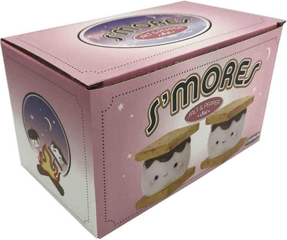 Streamline Set Imagined Marshmallow Smores Salt and Pepper Shaker Ceramic
