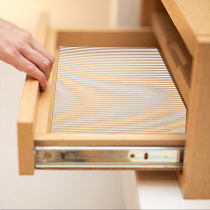 Shelf Liners for Kitchen Cabinets, 10 Inch Wide X 20 Ft Non Adhesive Waterproof Liners for Kitchen & Bathroom