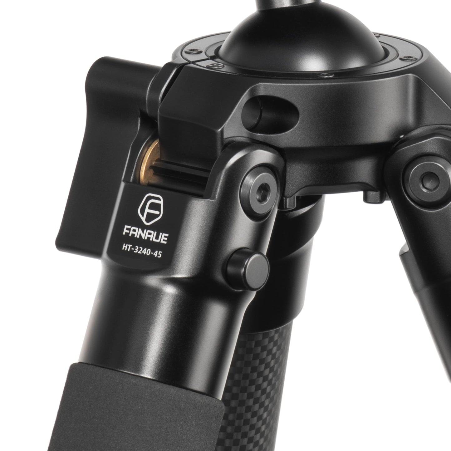 FANAUE Carbon Fiber Tripod for Hunting,Stable Design with Quick-Release Arca-Swiss Mount System, Shooting Tripod, and Hands-Free Operation for Hunting, and Outdoors-HT-3240-45
