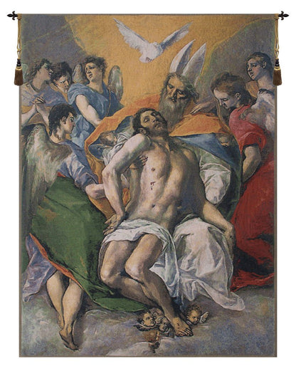 El Greco Belgian Tapestry Wall Hanging - 37 in. x 50 in. Cotton/Treveria/Wool by El Greco