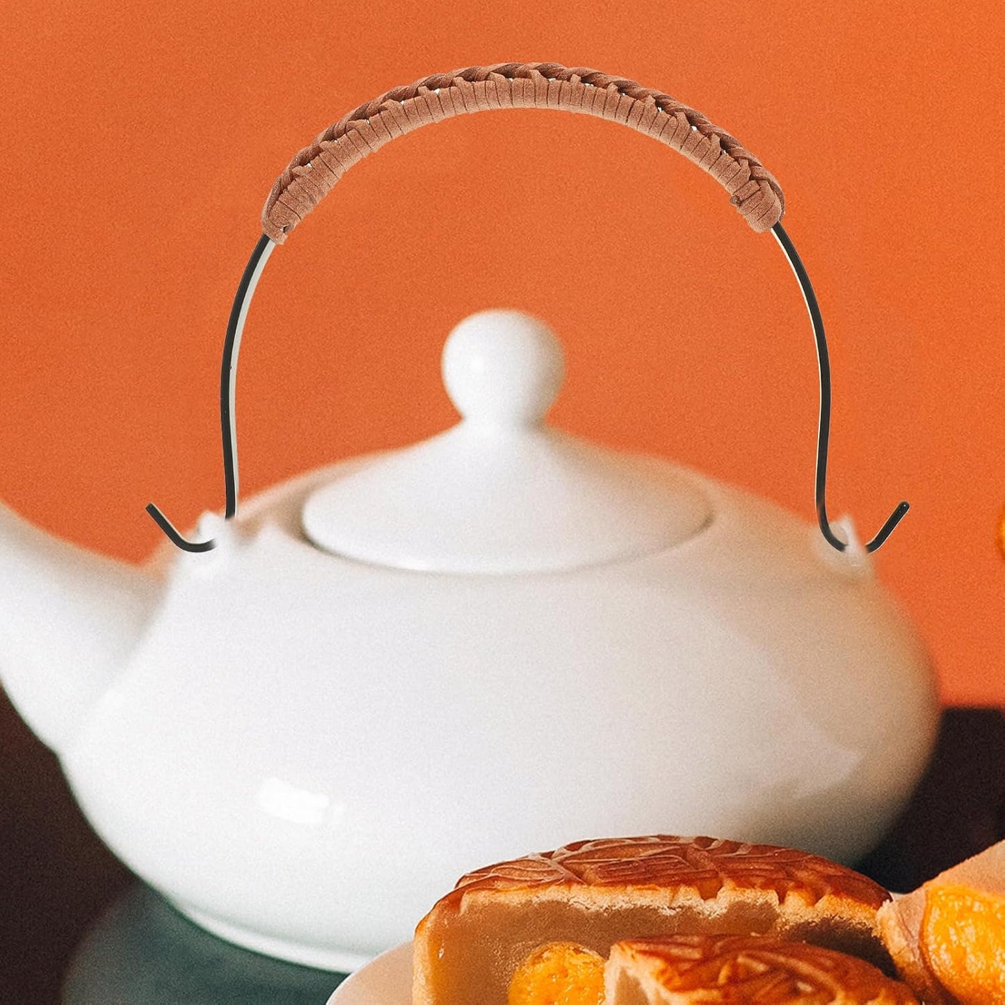 Hemoton Teapot Handle - Kettle Grip to Prevent Burning, Practical Long-lasting Replaceable Accessories for Teapot