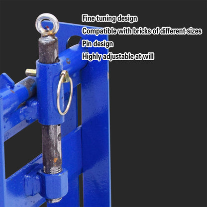 Wlikoci Heavy Duty Paver Block Splitter - Wheel-Equipped Concrete and Stone Brick Cutter for Efficient Paving, Granite and Marble Landscaping Projects (20)