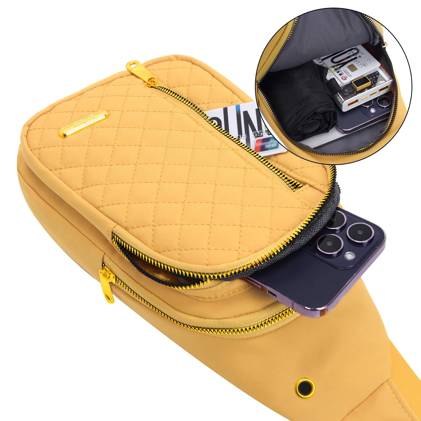 Small Sling Bag For Women Men Casual Crossbody Sling Backpack