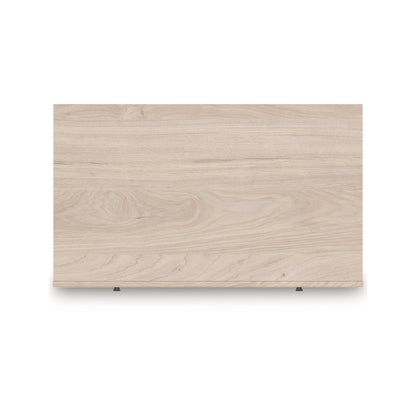 Signature Design by Ashley Birkmore Mid-Century Modern 4-Drawer Chest with Easy Glide and Safety Stop for Bedroom, Light Brown