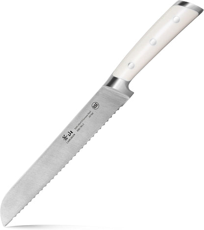 S1 59700 8-Inch Cangshan Series German Steel Forged Bread Knife