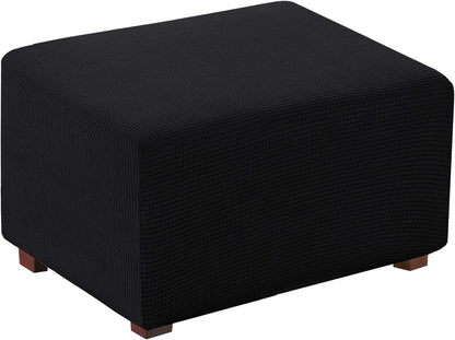 Flamingo P Ottoman Slipcovers Stretch Fabric Storage Ottoman Covers Footrest Sofa Slipcovers Footstool Protector Covers