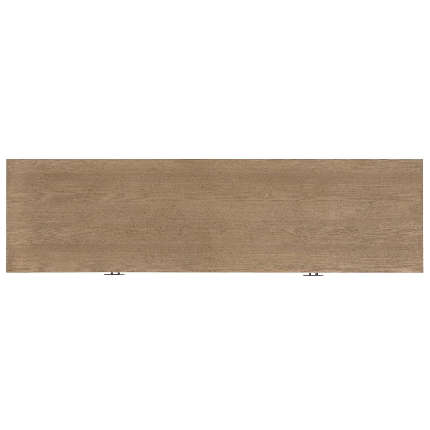 SAFAVIEH Couture Collection - Sherriandra Natural & Black Metal Console Table with 2 Drawers, Modern Accent (SFV3010A)