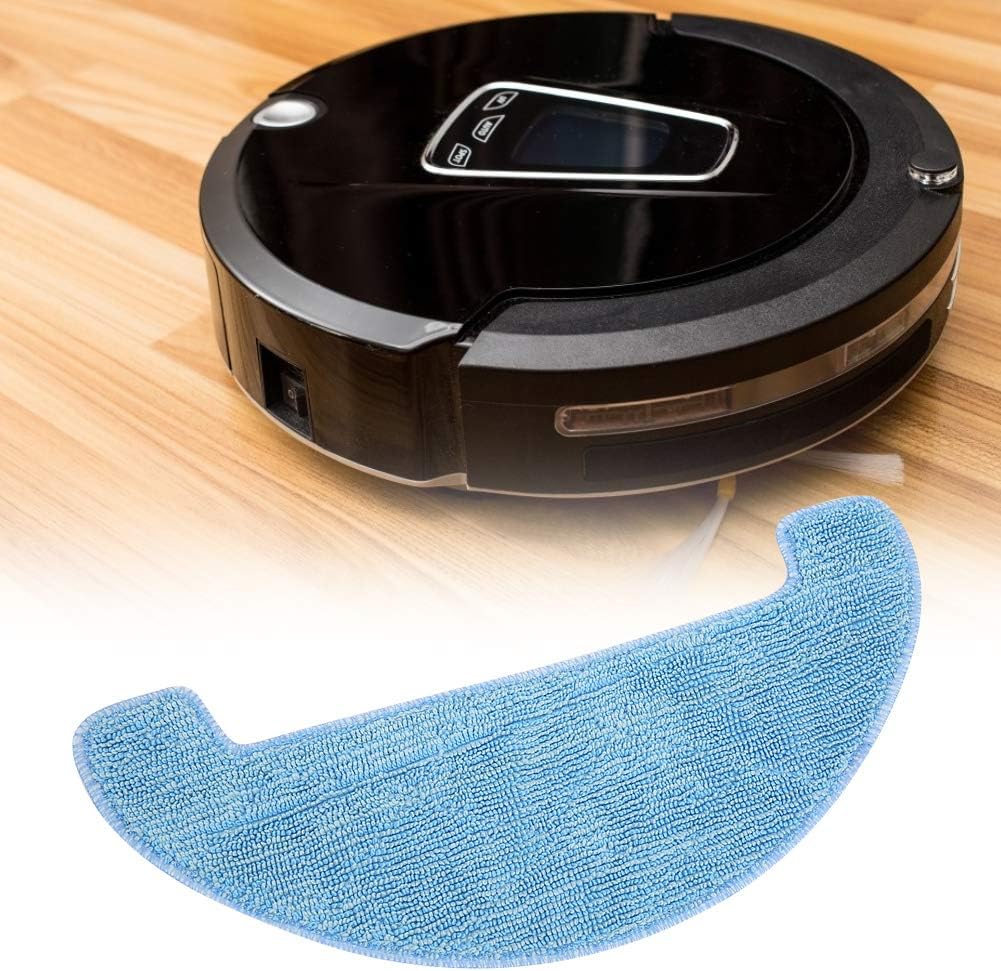 eecoo 5 Microfiber Mop Replacement Kits for Ilife V8 Sweeping Robot, Strong Power, Long Service Life