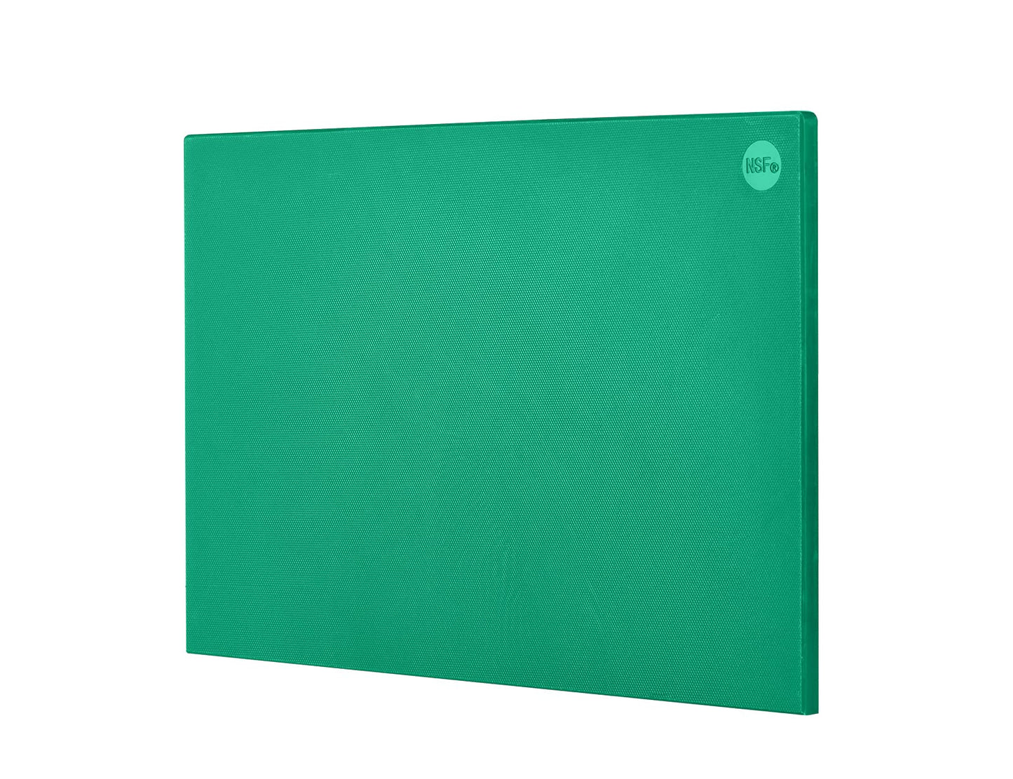 CURTA 2-Pack Green Cutting Boards for Kitchen, 24" x 18" x 0.5" Color Coded Plastic Chopping Board with Anti Slip Surface Dishwasher Safe