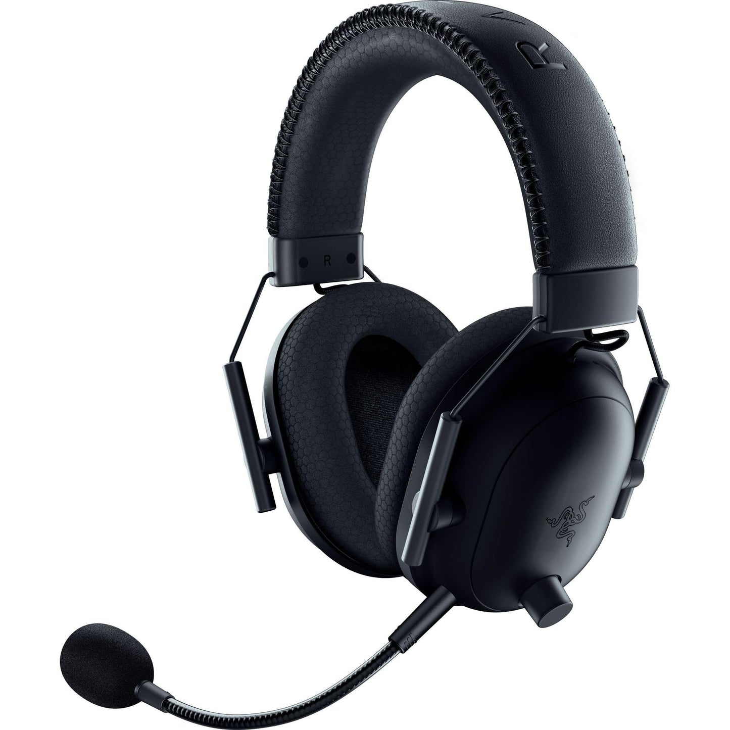 Razer BlackShark V2 Pro Wireless PlayStation Gaming Headset: 50mm Drivers - Super Wideband Mic - Noise Isolating Earcups - For PS5, Nintendo Switch 2, PC, Mac - Bluetooth, USB-C - 70hr Battery – Black