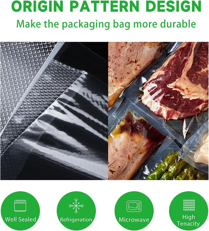 Vacuum Sealer Bags by [Brand Name] - Heavy Duty BPA-Free Rolls 11" x 16' for Airtight Food Storage