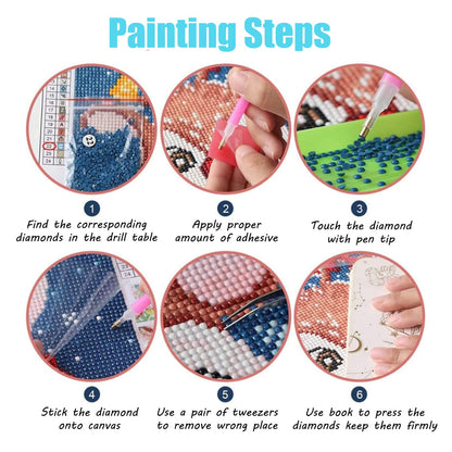 TRAYIDERR DIY 5D Mandala Pattern Diamond Painting Kits for Adults Full Round Drill Mandala Diamond Art Painting Gem Art Craft for Home Wall Decor Gift 12 x 16 inch
