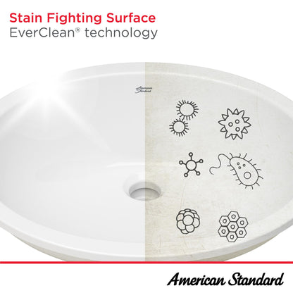 American Standard 1806001.020 Aspirations 37 x 22-inch Vanity Top Bathroom Sink, White