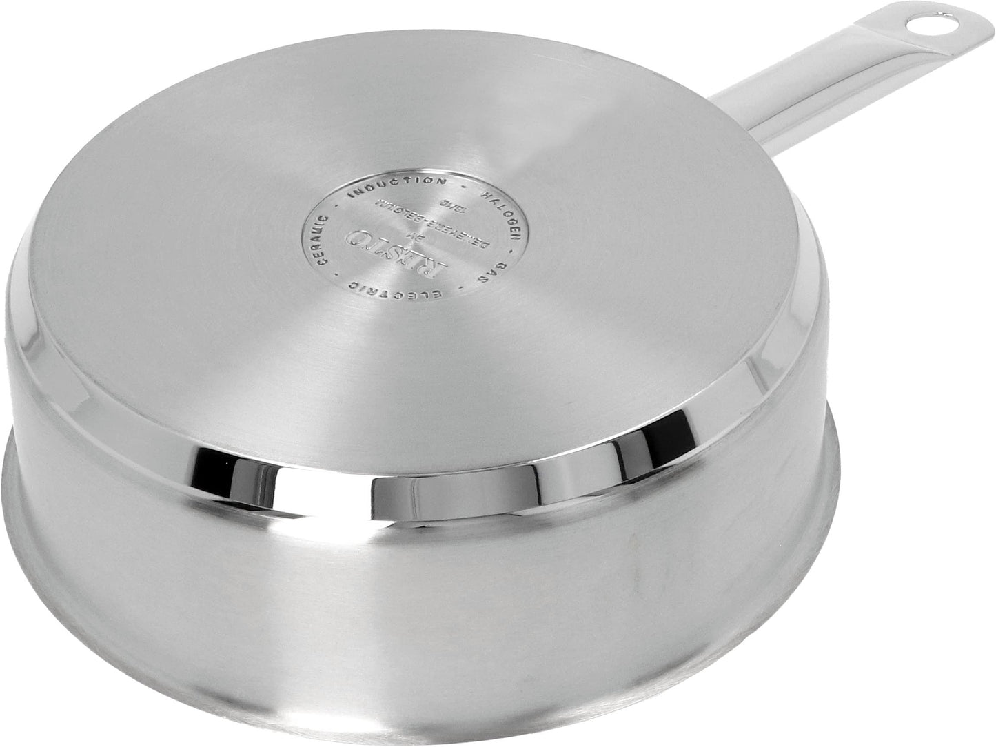 Demeyere Resto 18/10 Stainless Steel Stovetop Egg Poacher Set, 4 Removable Cups, Induction Compatible, Dishwasher Safe