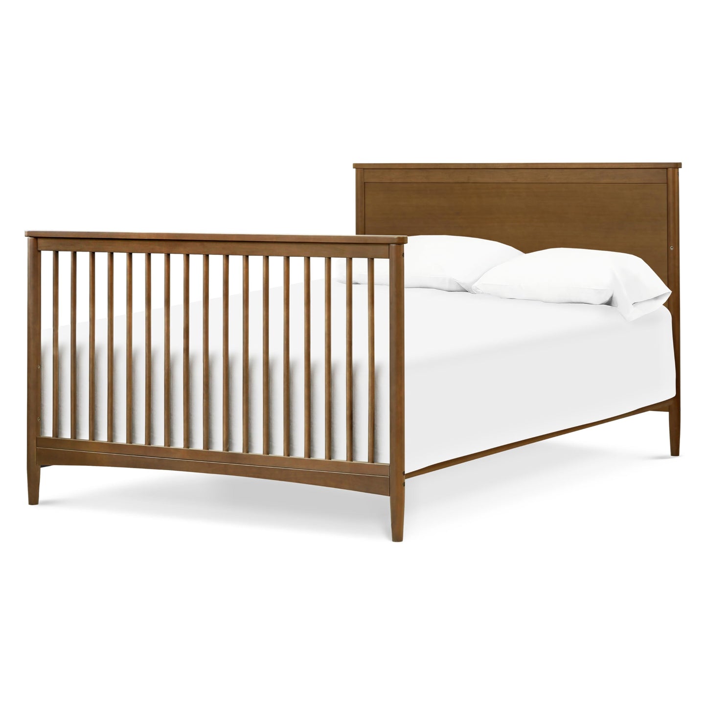 Davinci Frem 4-in-1 Convertible Crib in Walnut, GREENGUARD Gold Certified