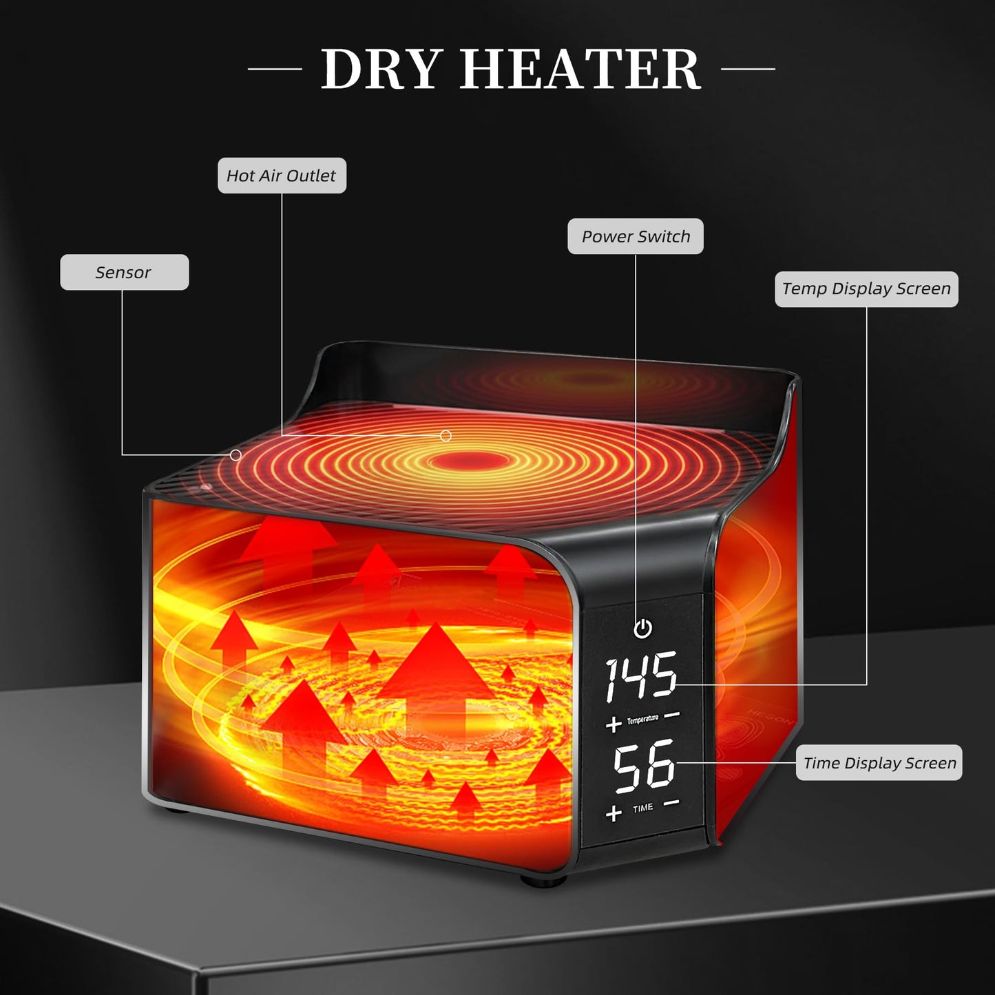 Portable Sauna with Red Light Therapy Home Sauna Tent with 145 Dry Heating Box, Simple Control, Foldable Chair Included for Relaxation, Large Space 33.8 * 33.8 * 70.8
