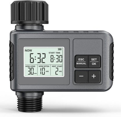 Insoma Water Timer - 1 Zone Outdoor Hose Timer with Auto/Manual/Rain Delay Modes for Garden Irrigation