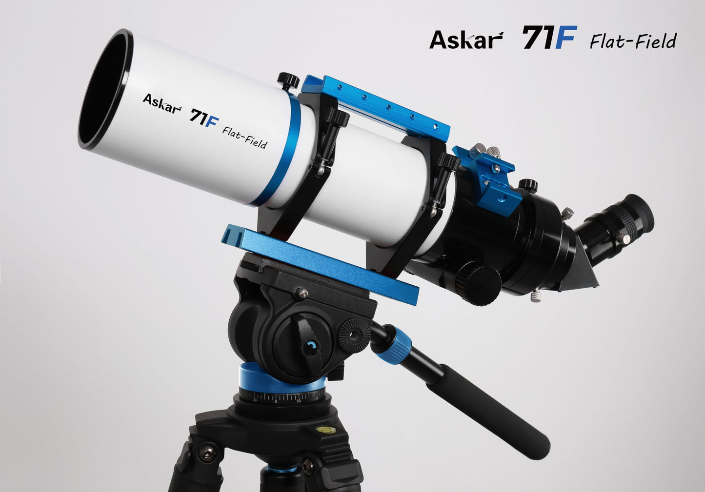 Askar 71F Flat-Field Telescope, 71mm Aperture F6.9 ED Glass Refractor OTA, Quadruplet air-Spaced APO, 230mm Vixen Dovetail Plate for Deep Sky Astrophotography and Visual Astronomy