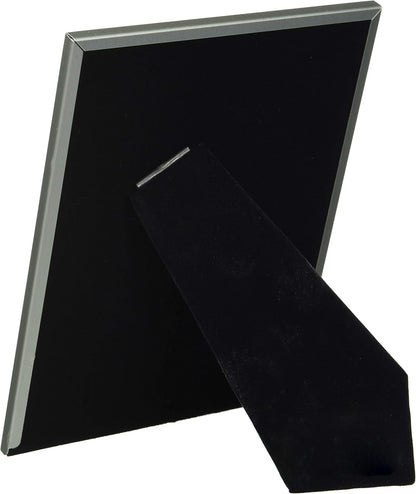 Lawrence Frames Brushed Silver Metal Picture Frame, 5 by 7 Inch