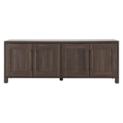 Henn&Hart Rectangular TV Stand for TV's up to 80" in Alder Brown, TV Stands for the Living Room