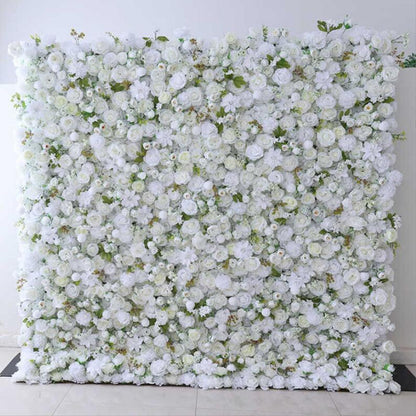 JIIPOREGJ Extra Large Artificial Flower Wall Backdrop Panels,1m*2m/3.28 * 6.56FT