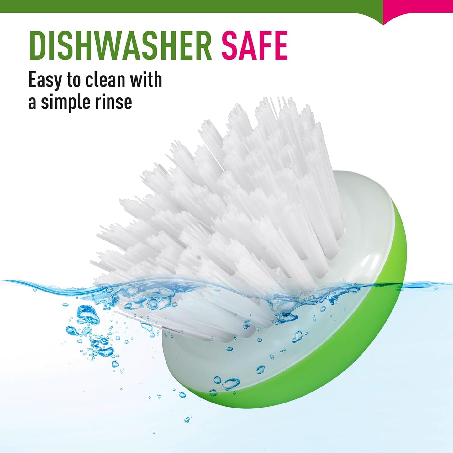 2Pcs Set Vegetable Brush Scrubber for Food Fruit and Veggie Brush Silicone Top and Ultra-Strong Bristles Potato
