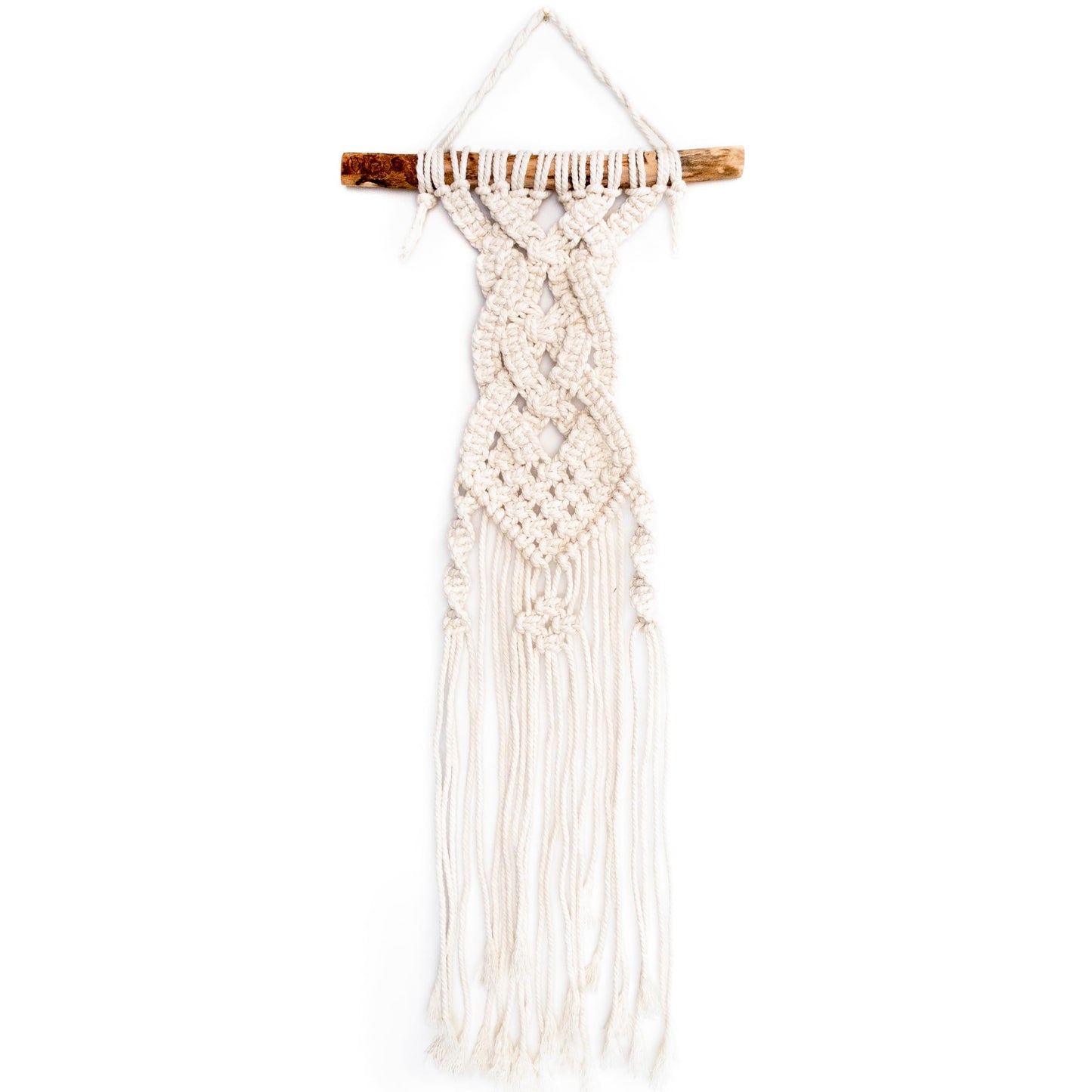 Solid Oak Small Format Macrame Kit-Celtic Braids