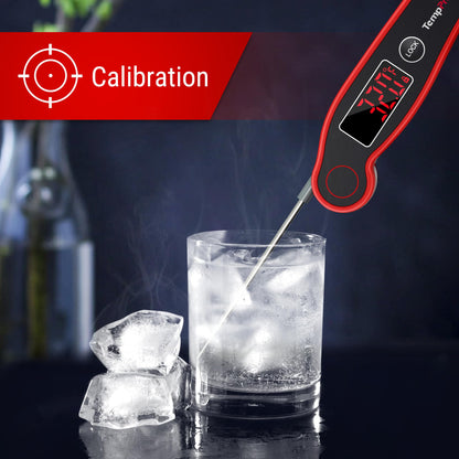 TempPro TP19 Waterproof Digital Meat Thermometer for Grilling with Ambidextrous Backlit & Thermocouple Instant Read Kitchen Cooking Food Thermometer for Candy Oil BBQ Smoker (Previously ThermoPro)
