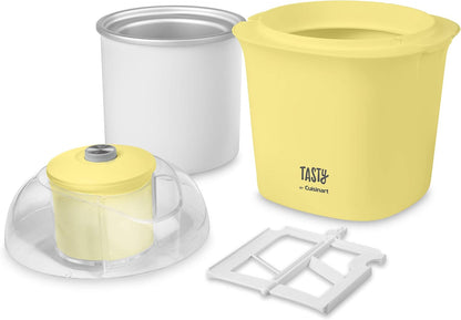 Tasty by Cuisinart 1.5 Cuisinart Tasty Ice Cream Maker - Quart, Yellow
