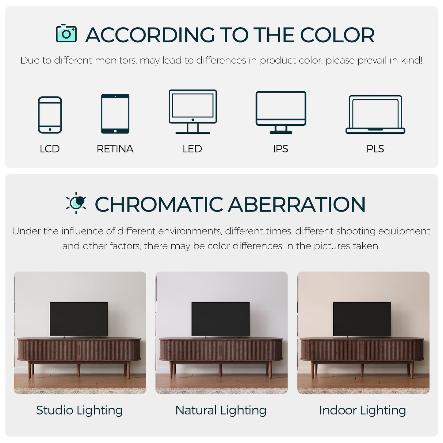 LINSY HOME 70" Fluted TV Stand for TVs up to 80 Inch, Mid Century Modern Entertainment Center with Storage Cabinet and Sliding Doors, Farmhouse Wood Media TV Console for Living Room, Bedroom, Walnut