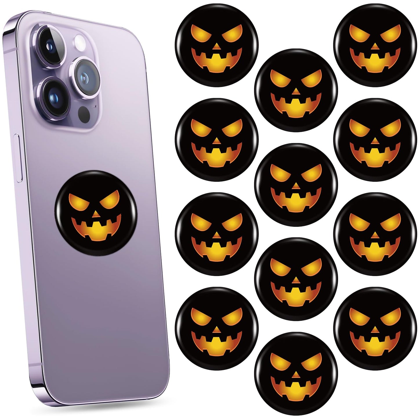 Zonon 18 Pieces Emf Stickers Emf Blocker for Cell Phone Radiation Equipment Neutralizers Devices Accessories for Laptops Computers(Blue Style)