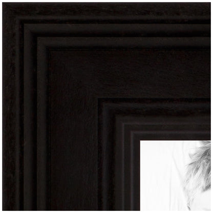 ArtToFrames 28x48 Inch Black Picture Frame, This 1.50 Inch Custom Poster Frame is Colonial Onyx - Comes with Economy Acrylic and Corrugated Backing (2WOM0066-78238-YBLK-28x48)