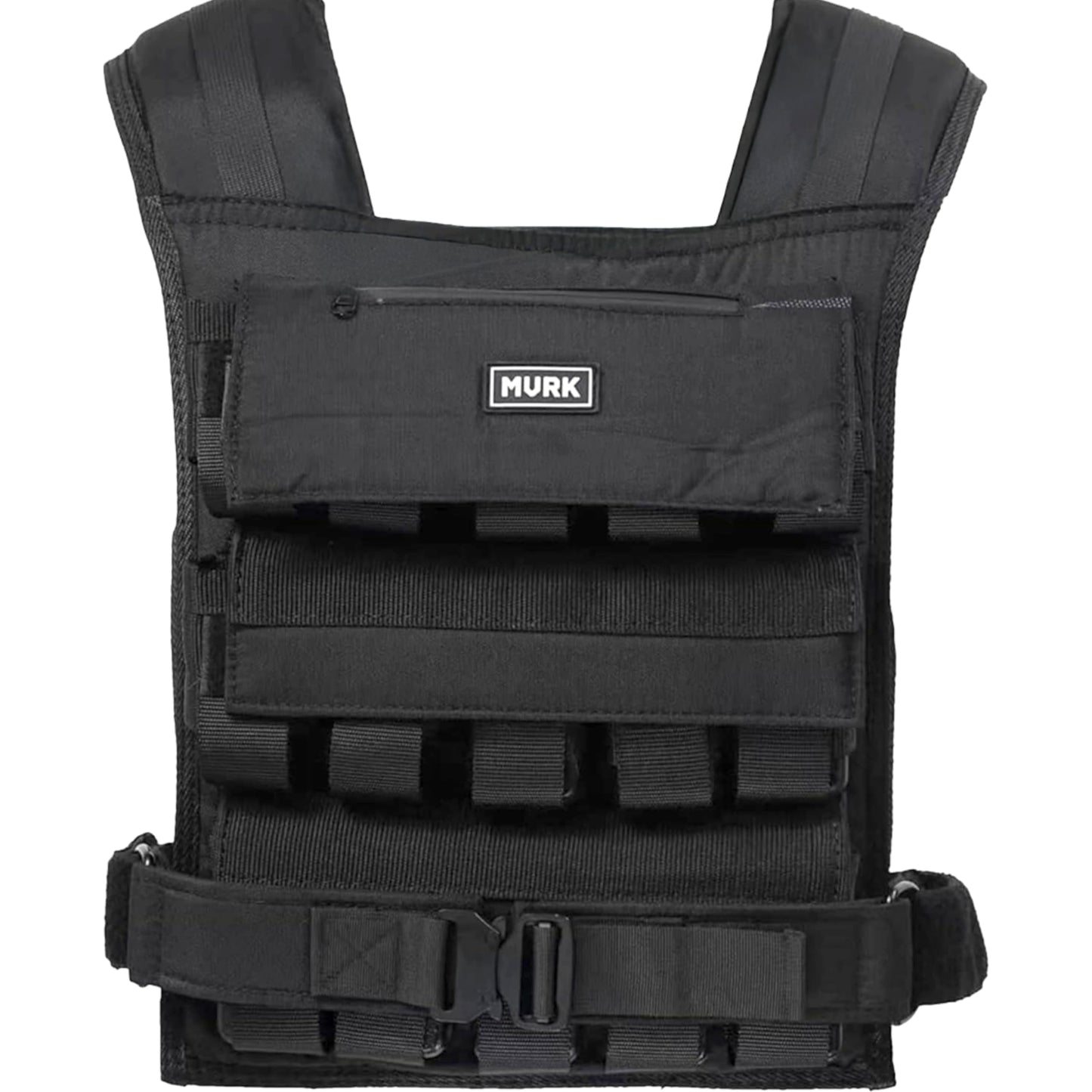 MVRK Weighted Vest Men 80lbs - Weighted Workout Vest With Removable Iron Weights, Heavy Duty Weighted Exercise Vest For Functional Training & Calisthenics - Weight Vest for Men and Women (80lbs)