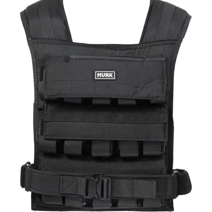 MVRK Weighted Vest Men 80lbs - Weighted Workout Vest With Removable Iron Weights, Heavy Duty Weighted Exercise Vest For Functional Training & Calisthenics - Weight Vest for Men and Women (80lbs)