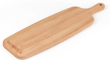 Charcuterie Boards Wood Cutting Board, Cheese Serving Boards for Entertaining, 15.7 x 4.5 Inch