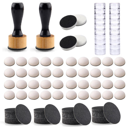 BAOFALI Mini Ink Blending Tool,with Foams Replacement Refill Foam Tool for Foams Scrapbooking Painting Drawing Art Supplies Handle Ink Tools Embossing Stencils