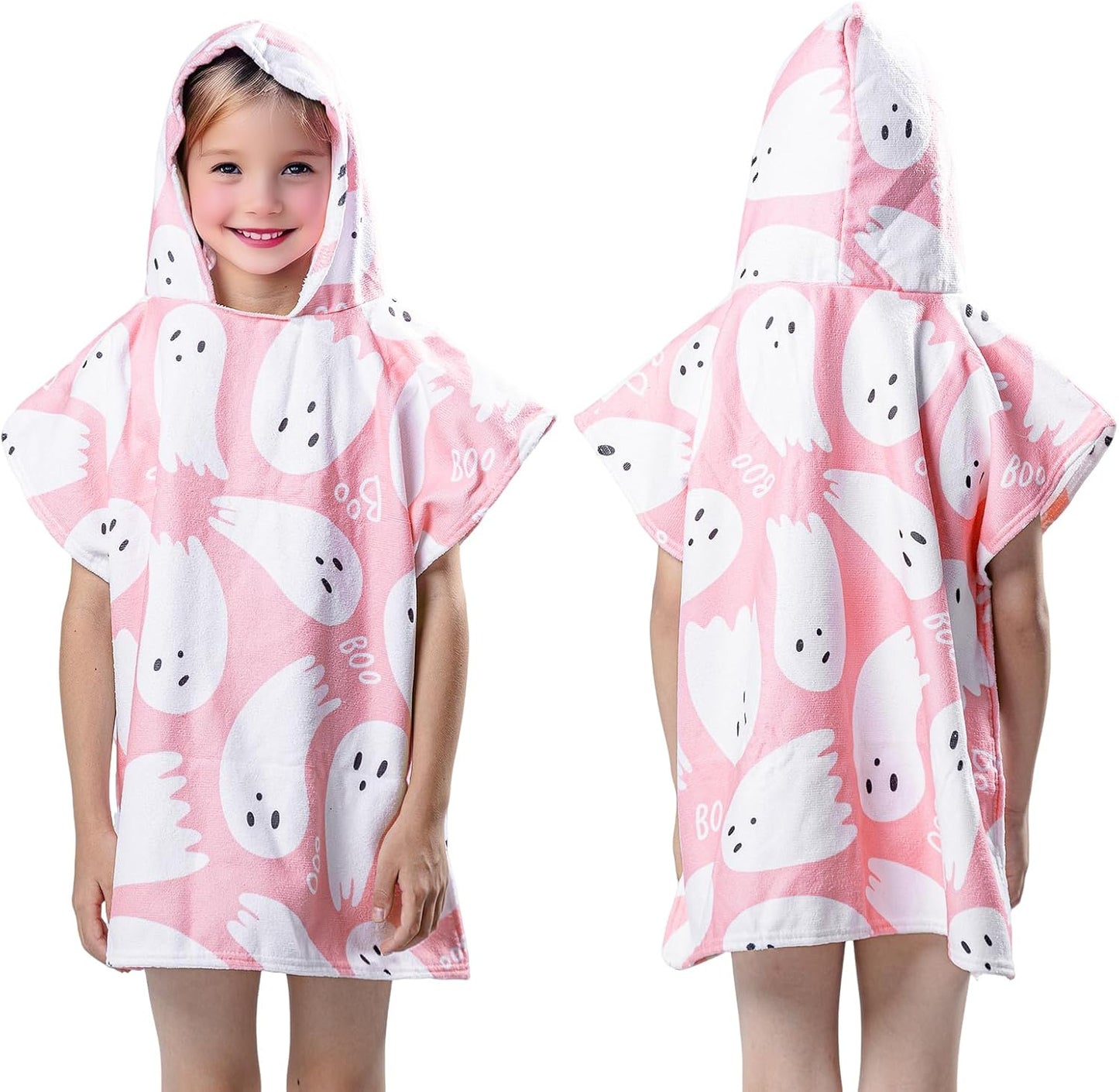 2-10 Gealaek Hooded Towel for Toddlers Years Boys Girls Kids Bath Pool Beach Towel Wrap Large Soft Absorbent Beach