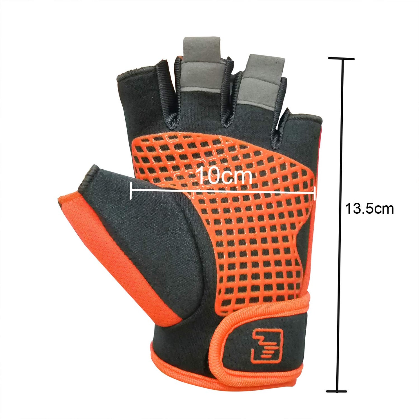 Biking Gloves Kids Boys Girls Cycling Exercise Half Finger Fingerless Gloves Child Motor Bike Riding Anti-Slip Weight Lifting Bikes Workout Climbing Bicycle Glove Gym Skate Glove
