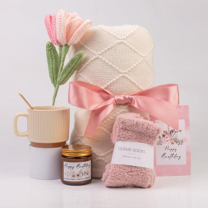 Mothers Day & Birthday Gifts for Women, Self Care Gifts Get Well Soon Gifts Package, Relaxing Care Package, Birthday Gift Basket for Women, Happy Birthday Gifts for Her, Mom, Sister, Best Friend, Wife, Girlfriend, Coworker, Birthday Gifts Ideas