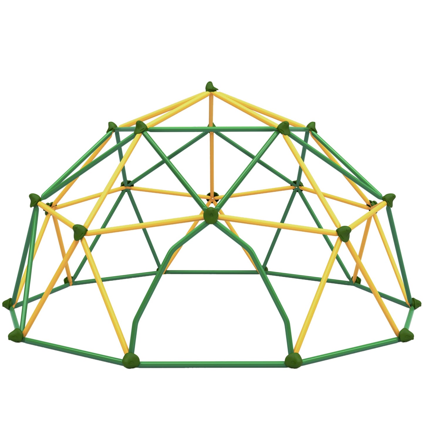 Virubi 12 FT Climbing Dome for Kids 3-10, Geometric Jungle Gym, Outdoor Play Equipment Supports 1000 lbs, Anti-Rust Easy Assembly