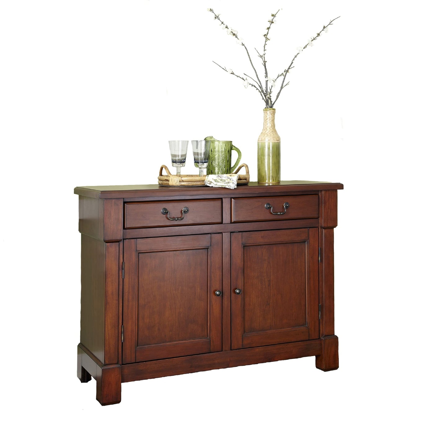 Homestyles Aspen Rustic Cherry Buffet, 48"W