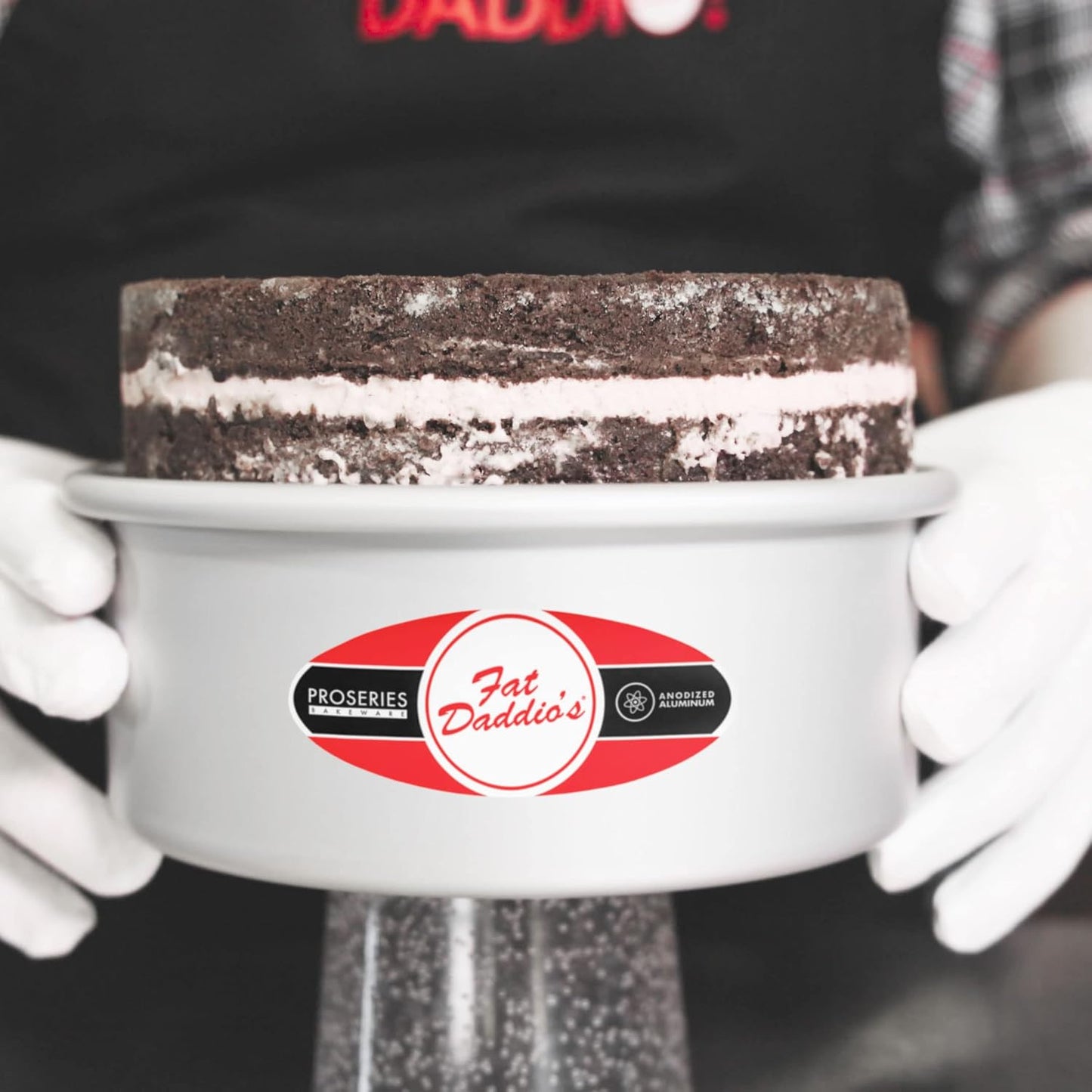 Fat Daddio's Round Cheesecake Pan, 3 x 3 Inch, Silver