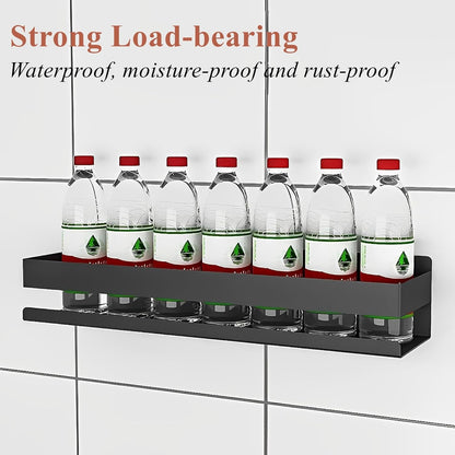 15.7inches Stainless Steel Wall Mounted Floating Shelves for Kitchen,Bathroom,Living Room Storage Shelf,Rust