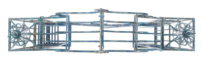 Safavieh PAT5012C Outdoor Collection Beatrix Victorian Antique Blue Arbor